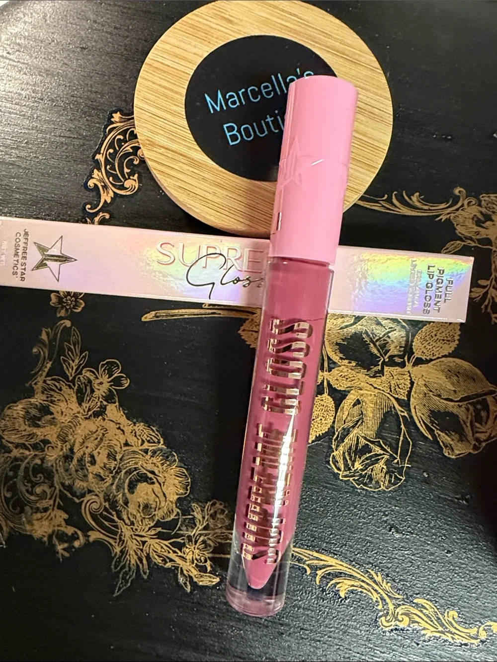 Jeffree Star no shame Supreme Gloss Lip Gloss — Dusty Pink Shine